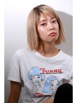 ラヴェストバイフレイスウェル(LOVEST by frace well) LOVEST well発 タイトな外はねボブスタイル