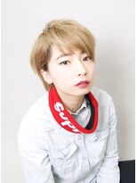 ヘアサロンエム 渋谷店(HAIR SALON M)&nbsp;ハイトーンショート ヌーディーカラー☆