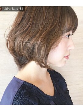 リコモ(Likkle More) グラボブ×ショート 担当 加藤 【十条 美容室 リコモ】