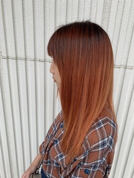 ロア 福岡天神本店(LORE) カッパーオレンジ ☆