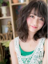 カバーヘア ブリス 上尾西口店(COVER HAIR bliss) ■モード&グラマラス黒髪リッチカール12-16★上尾10代20代30代