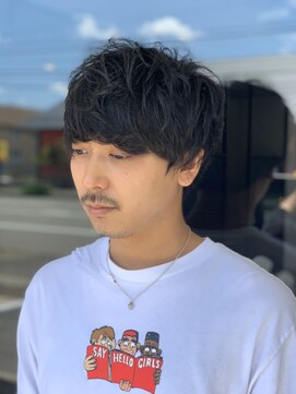 ナンバー(number+) 20代30代メンズツイストパーマ束感トラッドオシャレ感ショート