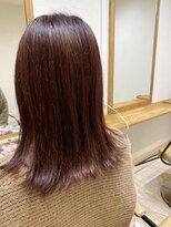 キートス ヘアーデザインプラス(kiitos hair design +) ベリーピンク