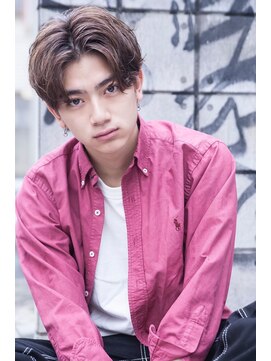 エース (ACE) ACE メンズ　韓流センターパートマッシュ