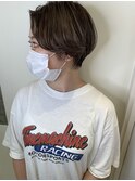 ハンサムショート センターパート