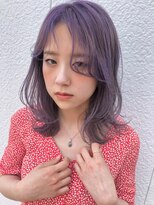 ルーチェ(Luce) ラベンダー風ウルフスタイル