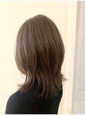 大人ウルフ シフォンベージュ
