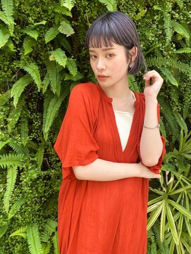 クオン 今泉(quon) 【DAISUKE】ショートカット×眉上バング -天神 今泉 薬院-