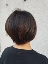 ヘアーズ ボウ トータルビューティー(hair's BEAU total beauty) 丸みのあるショートボブ