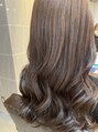 オーバーヘアー 枚方店(over hair)&nbsp;ツヤ髪ナチュラルブラウンブリーチなしで柔らかい質感が出せます