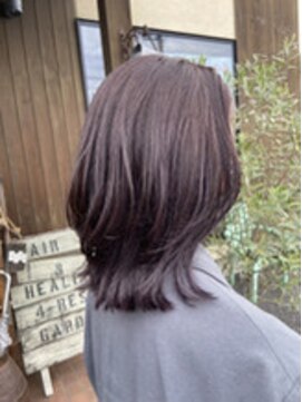 シエル(4el) ラベンダーグレー　ミディアムウルフ