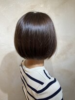 ヘアーリゾートガーデン 南林間店(Hair Resort Garden)&nbsp;切りっぱなしナチュラルボブ/アレンジボブ/チョコレートカラー