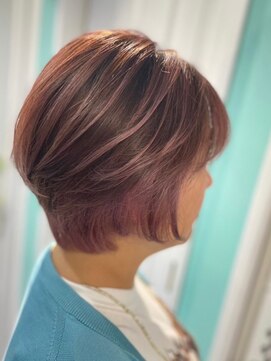 マティーナ ヘアー 池袋(Matina hair) 【桜ピンクバレイヤージュ】20代30代40代