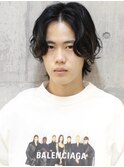 大人ミディアムパーマ