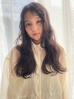 ヘアサロン ガリカ 表参道(hair salon Gallica)&nbsp;<SAKI>大人っぽいナチュラルロングレイヤー/顔周りレイヤー
