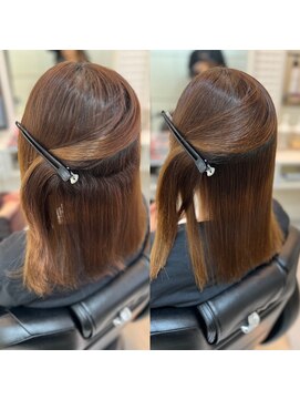 ワンヘアーアシスト(ONE HAIR assist) 【ONE HAIR】ONEHAIR式艶髪特化縮毛矯正☆