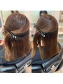 【ONE HAIR】ONEHAIR式艶髪特化縮毛矯正☆