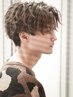 【男性限定】メンズカット＋ポイントパーマ
