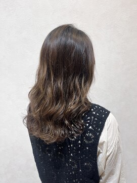 ブッシュ ユメリア徳重店(BUSH) 【コテ巻き風パーマ】セミロング32mm風