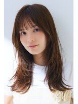 エイチツーオーアヴェダ 渋谷ヒカリエＳｈｉｎＱｓ店 クロードモネＨ２Ｏアヴェダ 大人かわいいレイヤースタイル/渋谷/渋谷駅/ベージュカラー