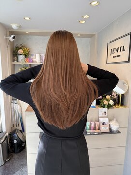 ジュイル ハラジュク(JEWIL HARAJUKU) 天使の縮毛矯正×レイヤー