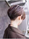 【SHARON原宿】グラデーション刈り上げハンサムショート