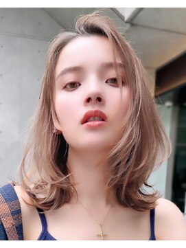 リークフー(Ree cu fuu) レイヤーミディアム透明感カラーブリーチカラー