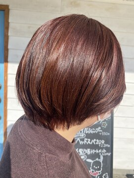 ブリック(Brick) ピンクベージュショート