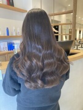 シアン 大須店(CYAN.) つやつやコテ巻き風パーマ