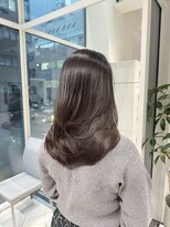 ザックギンザ(ZACC ginza) アッシュブラウン/レイヤー/ミディアム/縮毛矯正/髪質改善