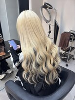 ラピス 大宮(Lapis)&nbsp;スーパーロングエクステ×ホワイトブロンド♪