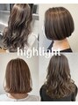 アズーア ヘアーアンドスパ(azure hair&spa)&nbsp;細かい自然なハイライト！白髪ぼかしにも◎