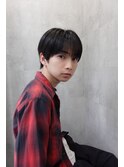 メンズシースルーマッシュ