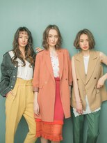 カバーヘア ブリス 上尾西口店(COVER HAIR bliss) 細めハイライトカーキグレージュくせ毛風小顔こなれヘアtk上尾