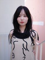 ヨー(Yoh-)&nbsp;【レイヤーカット/阿部達哉】シースルーバング/顔まわりカット