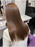 20代30代 髪質改善 縮毛矯正 ベージュ　トリートメント 美髪