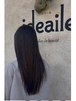 イデール(ideaile)&nbsp;ロング　ストレート