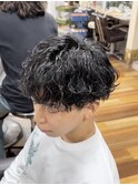 波巻きパーマ/シャドウパーマ/メンズパーマ/マッシュパーマ