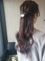 トリコ(ToricO) ハーフアップスタイル