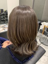 ディティール(Detail)&nbsp;外はねレイヤーミディアム×クリアブルージュ