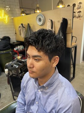 フランクスバーバーリザーブ 人形町店(FRANK’S BARBER RESERVE) ピンパーマS