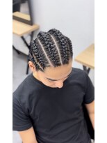 ヌーク 押上店(NooK)&nbsp;地毛コーンロウ/コーンロウ/特殊ヘア/メンズ