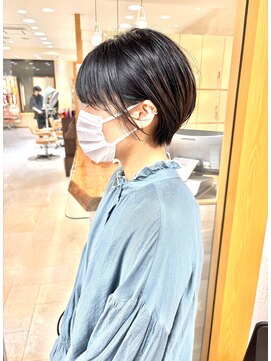 モリオ フロム ロンドン サッポロファクトリー店(morio FROM LONDON) morio/札幌ショートヘア/丸みショート/ショートボブ/カット