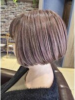 ドラマチックヘア 狭山ヶ丘店(DRAMATIC HAIR)&nbsp;アシメボブのアンブレラカラー