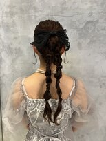 ガーデントウキョウ(GARDEN Tokyo) ヘアアレンジ/ヘアセット/編み下ろしアレンジ/編み下ろし