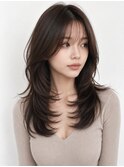 艶感くびれヘア【宇都宮 /酸性ストレート /白髪ぼかし 】