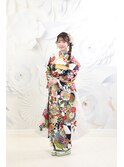 振袖撮影・立ち姿ポーズ