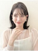 ☆　外ハネボブ　韓国風ミディアムレイヤー☆イメチェン