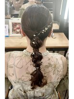 ダリア(Dahlia) 金箔付き編み下ろし