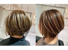 アース 常盤平店(HAIR & MAKE EARTH)の雰囲気（大人女性のダブルカラーや白髪ぼかし、ハイライトも大人気です♪）
